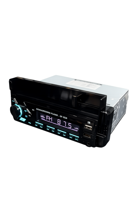 Magnetola 1DIN (6602 cu suport pentru telefon) [5]