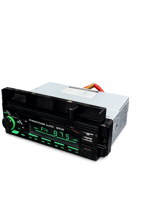 Magnetola 1DIN (6602 cu suport pentru telefon) [3]