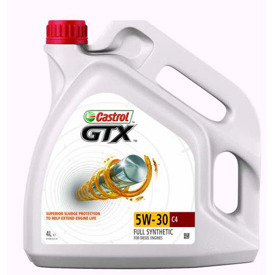 МОТОРНОЕ МАСЛО CASTROL GTX 5W30 C4 4L [1]