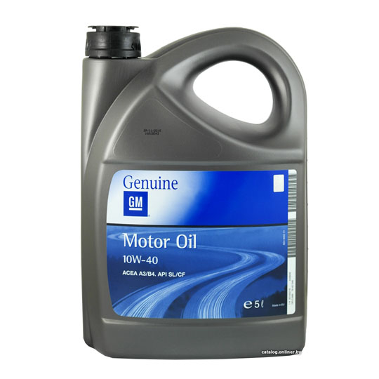 МОТОРНОЕ МАСЛО GM 10W40 5L [1]