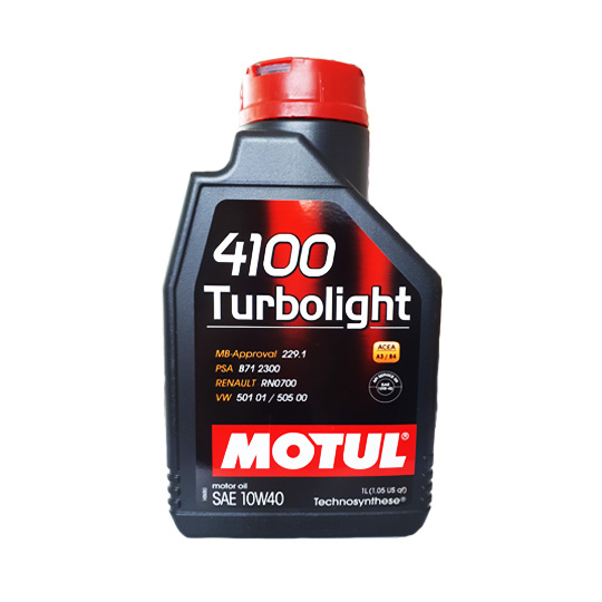 МОТОРНОЕ МАСЛО MOTUL 10W40 4100 1L [1]