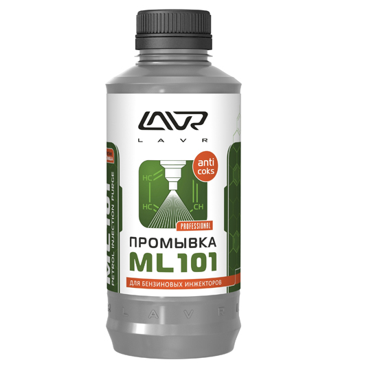 Промывка систем впрыска бензиновых двигателей с раскоксовывающим действием ML101 1L [1]