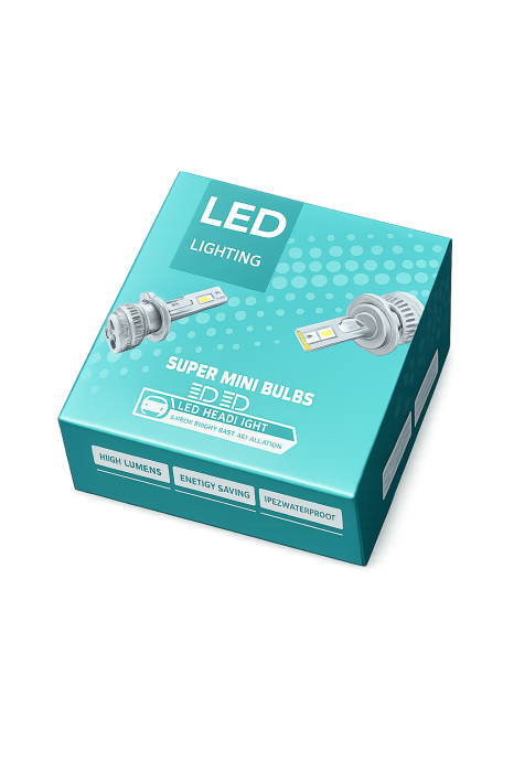 Set 2 lampi Led H3 (M8 canbus) 12V-24V [4]