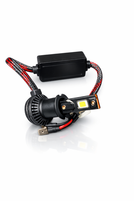 Set 2 lampi Led H3 (M8 canbus) 12V-24V [3]