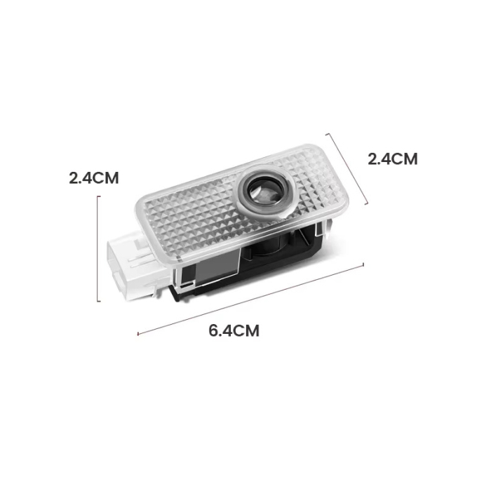 Set 2 Lampi Portiere Auto Audi A4 B8 (2007-2015) [3]