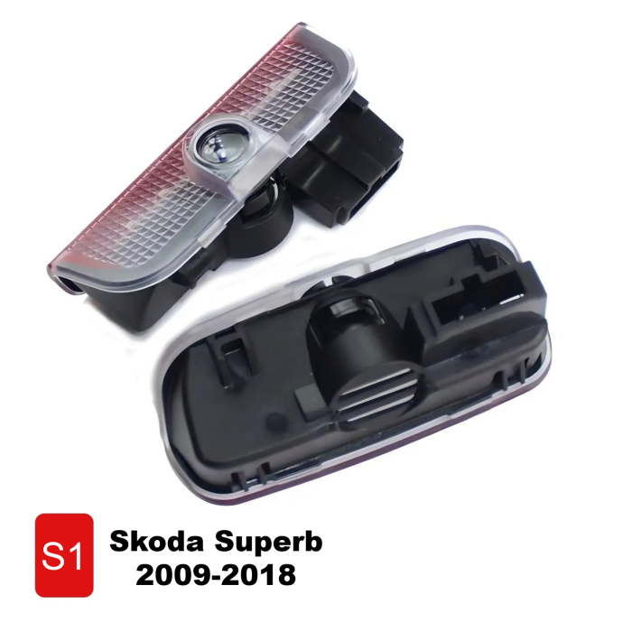 Set 2 Lampi Portiere Auto Skoda (PMC-S1) [2]