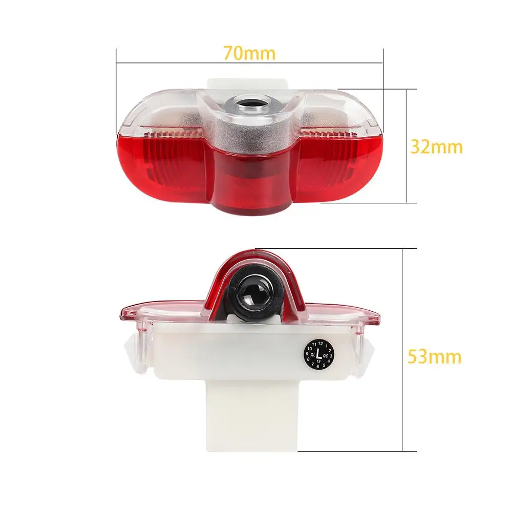 Set 2 Lampi Portiere Auto Volkswagen Caddy (2003-2010) [2]