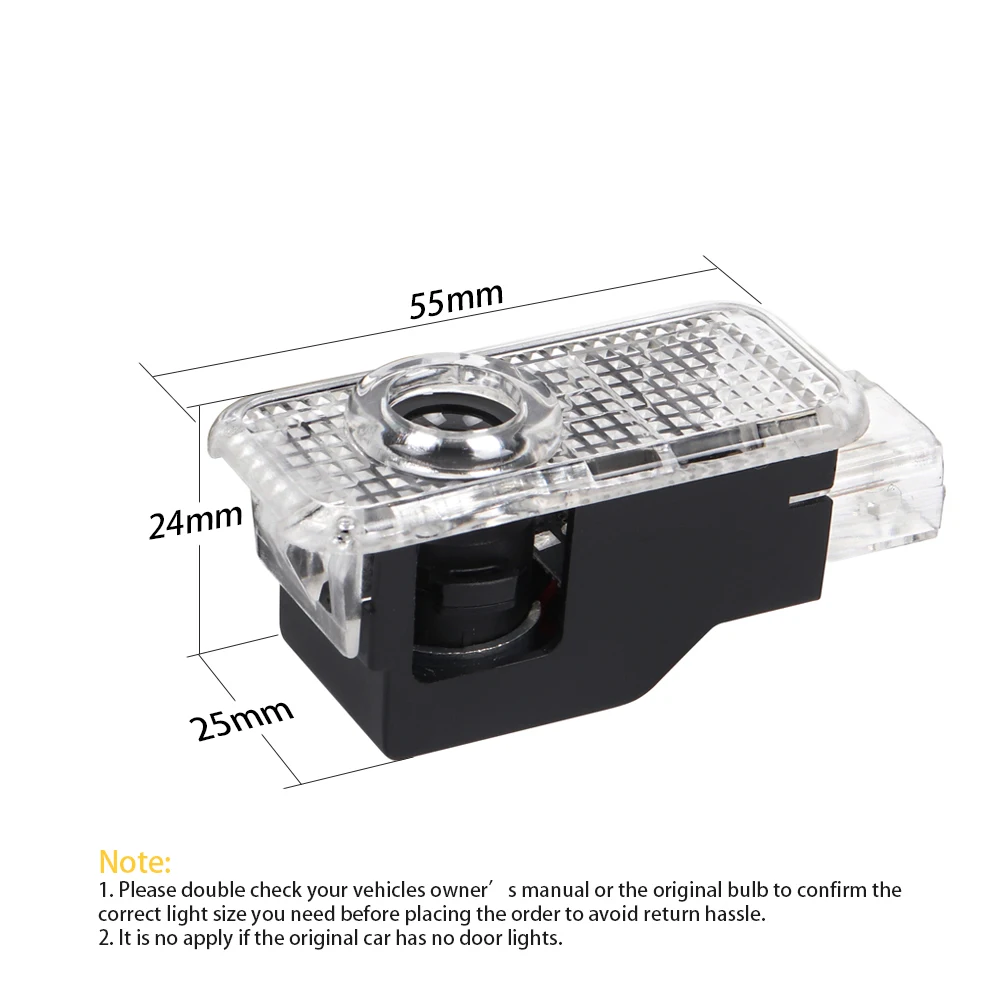 Set 2 Lampi Portiere Auto Volkswagen Passat B5 (1996-2005) [2]