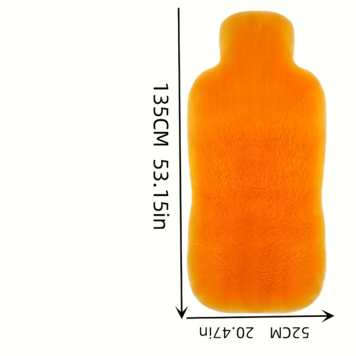 Set de 2 Cuverturi blana pufoasa (Negru) [2]