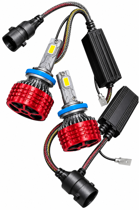 Set lampi LED Alb-Galben 3000k-6000k H11 [2]