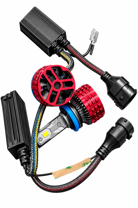 Set lampi LED Alb-Galben 3000k-6000k H11 [3]