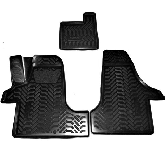 VW T5 (2004-) РЕЗИНОВЫЕ КОВРИКИ AILERON [1]