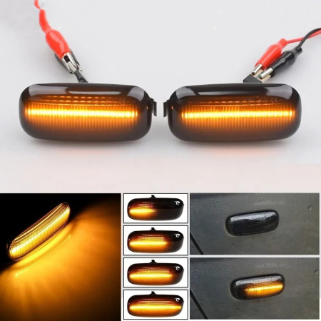 Accesorii pentru iluminat - Set 2 viratoare în aripă Audi (A4,A6 2000-2005)