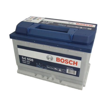 Acumulator Auto - Аккумулятор BOSCH 12В 74Ач/680A S4 (P+ 1) 278x175x190 B13 (пуск)
