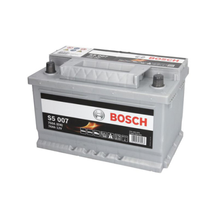 Acumulator Auto - Аккумулятор BOSCH 12В 74Ач/750A (EN) S5 (P+ 1) 278x175x175 B13 (пуск)