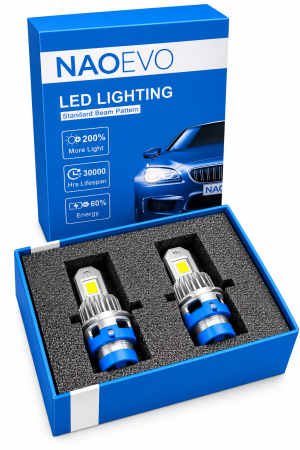 LUMINI AUTO - Bec LED D4S PRO (2buc) 6000k