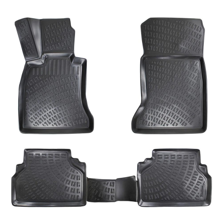 Covorase auto - BMW 5 VI F10 / F11 / F07 / F18 2010-2013 SET COVORASE AUTO CAUCIUC UMBRELLA
