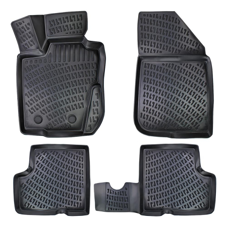 Covorase auto - DACIA DUSTER 4X2 (HS) 2010-2018 SET COVORASE AUTO CAUCIUC UMBRELLA