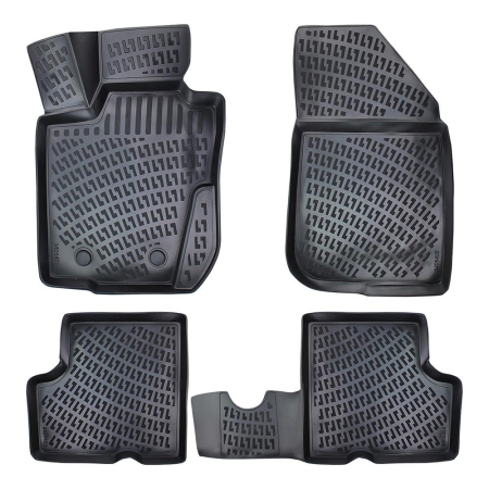 Covorase auto - DACIA DUSTER 4X4 (HS) 2010-2018 SET COVORASE AUTO CAUCIUC UMBRELLA