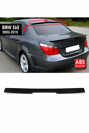 ACCESORII EXTERIOR - Eleron (spoiler) BMW E60 (sticla spate)