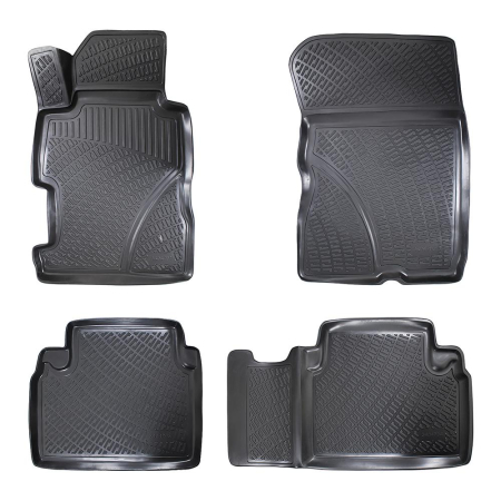 Covorase auto - HONDA CIVIC SEDAN VIII 2005-2011 SET COVORASE AUTO CAUCIUC