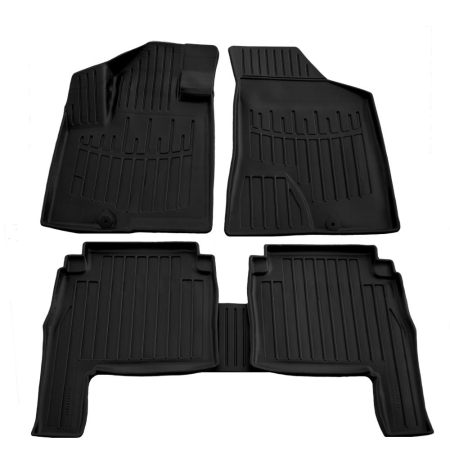 Covorase auto - HYUNDAI SANTA FE II (CM) (2006-2010) SET COVORASE AUTO CAUCIUC