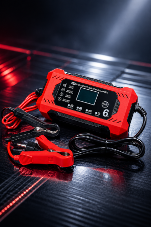 Accesorii acumulatoare - Incărcător pentru acumulatoare 12V 6A (ZR-22)