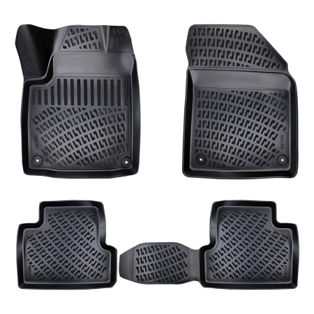 Covorase auto - JEEP CHEROKEE (KL) 2014-2019 SET COVORASE AUTO CAUCIUC