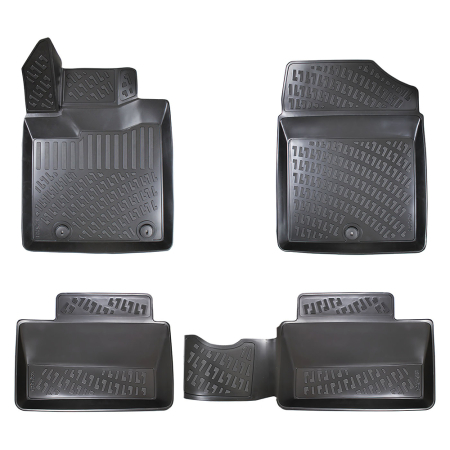 Covorase auto - Kia Picanto II 2011-2017 Set Covorase Auto Cauciuc