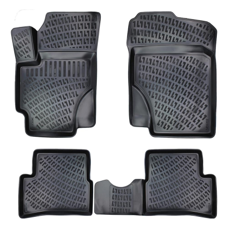 Covorase auto - KIA RIO II 2005-2011 SET COVORASE AUTO CAUCIUC