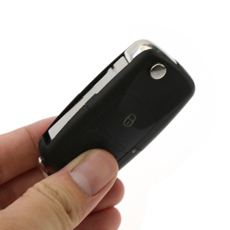 Корпус ключа Audi, VW, 2кнопки квадрат [1]