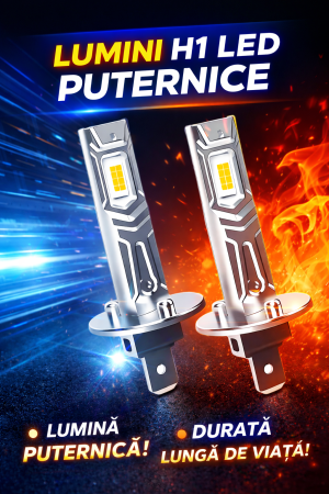 LUMINI AUTO - Set 2 lămpi Led H1 (original 12V)