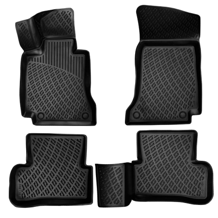 Covorase auto - MERCEDES C CLASS W205 2014-2021 SET COVORASE AUTO CAUCIUC UMBRELLA