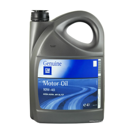 Ulei Motor - МОТОРНОЕ МАСЛО GM 10W40 4L