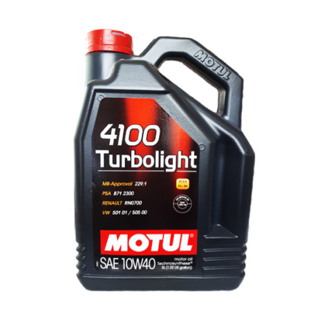 Ulei Motor - МОТОРНОЕ МАСЛО MOTUL 10W40 4100 5L