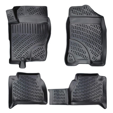 Covorase auto - NISSAN NAVARA D40 2005-2013 SET COVORASE AUTO CAUCIUC