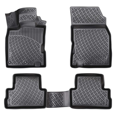 Covorase auto - NISSAN QASHQAI II (J11) 2013-2021 SET COVORASE AUTO CAUCIUC UMBRELLA