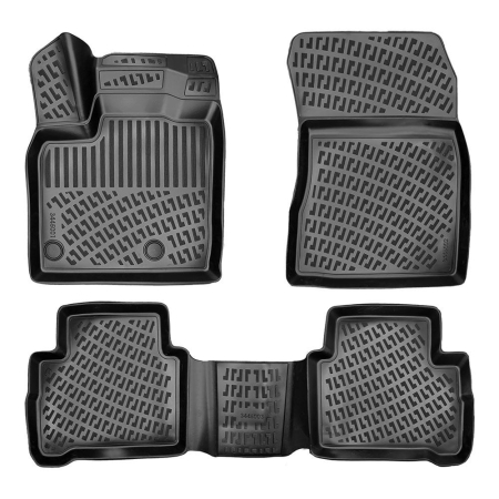 Covorase auto - NISSAN QASHQAI III (J12) PETROL 2021- SET COVORASE AUTO CAUCIUC