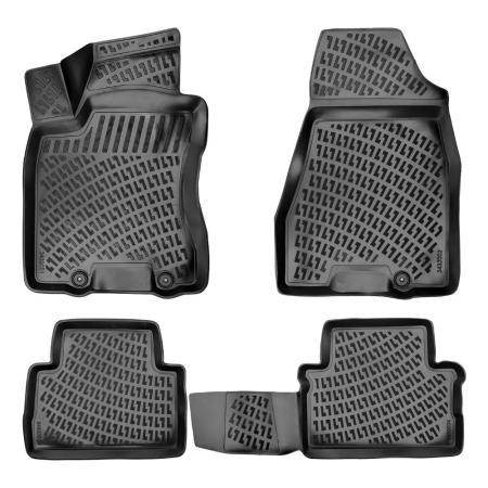 Covorase auto - NISSAN XTRAIL II (T31) 2007-2013 SET COVORASE AUTO CAUCIUC