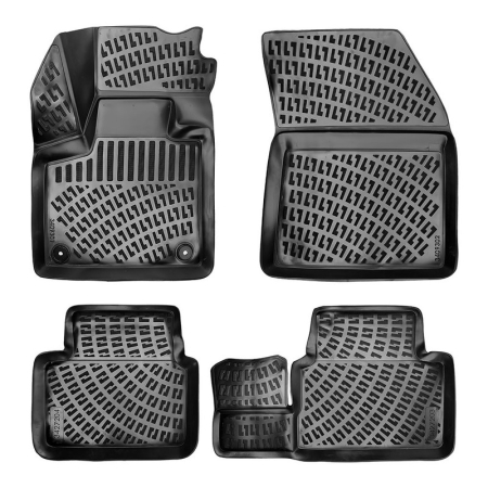 Covorase auto - Peugeot 5008 II 2017- Set Covorase Auto Cauciuc