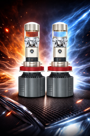 LUMINI AUTO - Set 2 lampi Led H11 (A80 12-24)