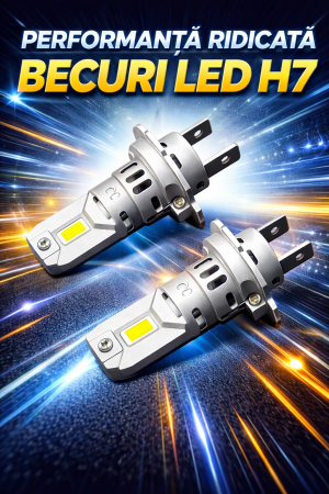 LUMINI AUTO - Set 2 lampi Led H7 (A801) 12V