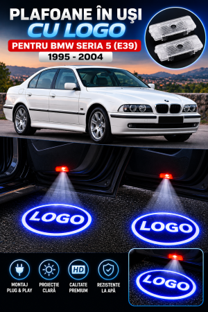 LUMINI AUTO - Set 2 Lampi Portiere Auto BMW E39 (1995-2004)