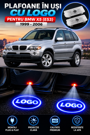 LUMINI AUTO - Set 2 Lampi Portiere Auto BMW E53 (1999-2006)