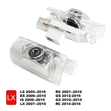 Plafon in uși LOGO - Set 2 Lampi Portiere Auto Lexus (PMC-LX)
