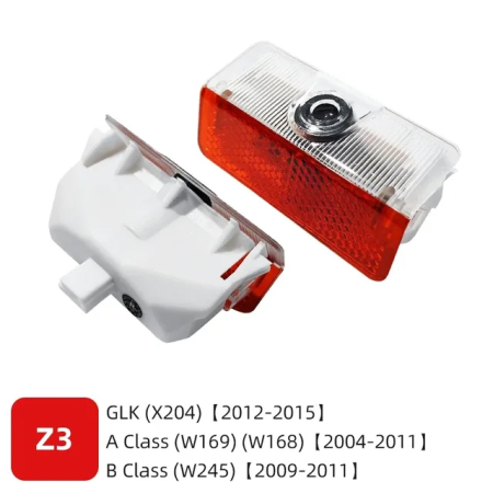 Plafon in uși LOGO - Set 2 Lampi Portiere Auto Mercedes (PMC-BZ3)