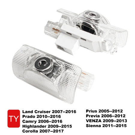 LUMINI AUTO - Set 2 Lampi Portiere Auto Toyota (PMC-TY)