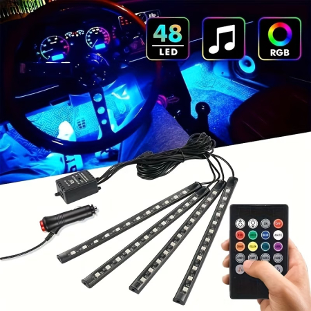 Accesorii pentru iluminat - Set 4 benzi LED (RGB)