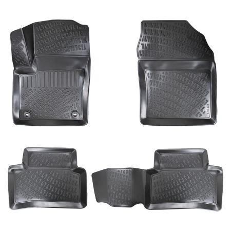 Covorase auto - SET COVORASE AUTO CAUCIUC UMBRELLA PENTRU TOYOTA C-HR 2016-2022