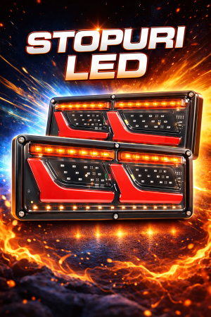 Faruri Auto - Set de 2 Stop-uri LED (remorci,camioane) (12V-24V)